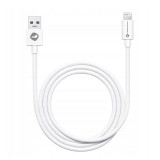 FORCELL kábel USB A és Lightning 8-pin 1A C316 TUBE fehér 1 méter