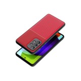 Forcell Noble hátlap tok, Samsung S23 FE, piros