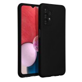 Forcell Samsung Galaxy A33 5G szilikon tok, hátlaptok, telefon tok, velúr belsővel, matt, fekete, Silicone