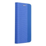 Forcell Sensitive Xiaomi Redmi Note 14 4G (Global) oldalra nyíló flip tok, kék