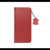 Forcell Smart Pro Xiaomi Redmi Note 10/10S bőr flip tok, bordó (61358) (FO61358) - Telefontok
