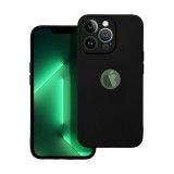 Forcell Soft szilikon hátlap tok Apple iPhone 14 Pro, fekete