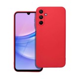 Forcell Soft szilikon hátlap tok, Samsung Galaxy A15 5G, piros