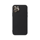 Forcell Szilikon LITE hátlap tok Apple iPhone 14, fekete