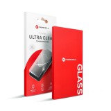 Forcell Ultra Clear Glass edzett üveg fekete szegéllyel iPhone 13