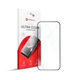 Forcell Ultra Clear Glass edzett üveg fekete szegéllyel Xiaomi Redmi 14C
