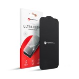 Forcell Ultra Clear Glass edzett üveg kijelzővédő fekete szegéllyel Samsung Galaxy S25 Ultra