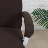 Forcheer 1 pár CIPZÁROS KarfaHuzat forgószékhez (vízlepergető, barna)