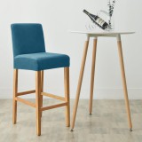 Forcheer Bárszék Huzat (bársonyos, tengerkék)