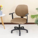 Forcheer Forgószék Huzat (bársonyos, 2 részes, kapucsínó)