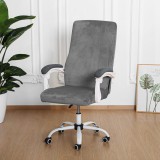 Forcheer Forgószék Huzat (L-es, bársonyos, 1 részes, rugalmas, mosható, sötétszürke)