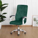 Forcheer Forgószék Huzat (M-es, bársonyos, 1 részes, rugalmas, mosható, sötétzöld)