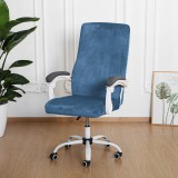 Forcheer ForgószékHuzat (M-es, bársonyos, 1 részes, kék)