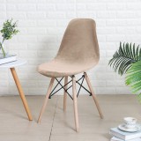 Forcheer Kagylószék Huzat (bársonyos, kapucsínó)