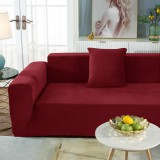 Forcheer Kanapé Huzat (bársonyos, 2 személyes, bordó)