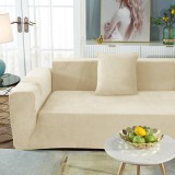 Forcheer Kanapé Huzat (bársonyos, 4 személyes, bézs)