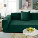 Forcheer Klasszikus Fotel Huzat (bársonyos, sötétzöld)