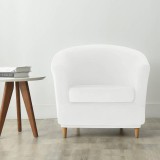 Forcheer Klub Fotel Huzat (bársonyos, fehér)