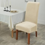 Forcheer Magastámlás, hosszú székhuzat (bársonyos, rugalmas, mosható, bézs)