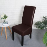 Forcheer Magastámlás, hosszú székhuzat (vízálló műbőr, rugalmas, mosható, kávébarna)