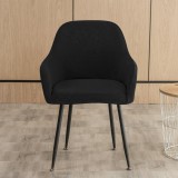 Forcheer Nagy Kagylószék Huzat (enyhén vízlepergető, fekete)