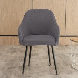 Forcheer Nagy Kagylószék Huzat (enyhén vízlepergető, sötétszürke)