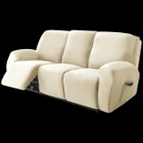 Forcheer Relax Fotel Huzat (bársonyos, 3 üléses, bézs, rugalmas)