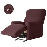 Forcheer Relax Fotel Huzat (enyhén vízlepergető, 1 üléses, barna, rugalmas)