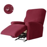 Forcheer Relax Fotel Huzat (enyhén vízlepergető, 1 üléses, bordó, rugalmas)