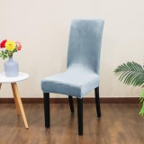 Forcheer SzékHuzat Étkezőszékre (bársonyos, rugalmas, mosható, égszínkék)