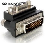 Fordító DVI 29 papa - VGA mama L alak Delock 65172
