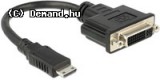Fordító HDMI C-Male - DVI 24+5 pólusú Female Delock 65564