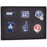 Forever Collectibles FOCO - New York Giants NFL Metall Pin 6-os Kitűző Szett