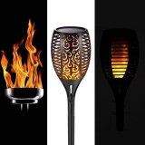 Forever Light 96 Led, Valódi lánghatás, Napelemes fáklya led kerti világítás, 3 funkciós