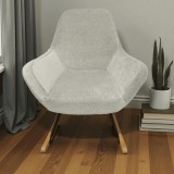 ForgoszekHuzat.hu (Dircom Kft.) Székhuzat JYSK NEBEL hintaszékre (elasztikus, mosható, VILÁGOSSZÜRKE)