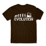 Forklift evolution - férfi póló