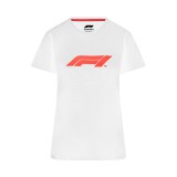 Forma 1 női póló - F1 Logo fehér