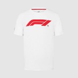 Forma 1 póló - F1 Logo fehér