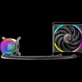 Formula CPU Water Cooler - Oasis L120 ARGB BK (1x12cm, ARGB LED, fekete)