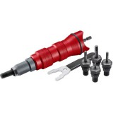 Fortum adapter klt. fúrógéphez, POP-NUT szegecsanyákhoz, M3-M4-M5-M6-M8