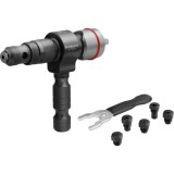 Fortum adapter klt. fúrógéphez, popszegecsekhez, 2,4-3,2-4,0-4,8-6,0-6,4mm (4770663)