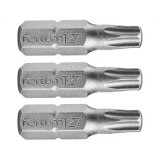 Fortum BEHAJTÓHEGY TORX, 3 DB, S2 ACÉL, T 45×25MM 4741445