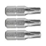 Fortum behajtóhegy TORX, 3 db, S2 acél; T 45×25mm, bliszteren (4741445)