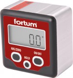 Fortum digitális szögmérő, mérési tartomány: 180° (0°-360°) (4780200)