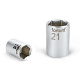 Fortum ipari dugófej, 1/2", 13mm, 61CrV5, mattkróm, 38mm hosszú
