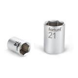 Fortum ipari dugófej, 1/2", 36mm, 61CrV5, mattkróm; 44mm hosszú
