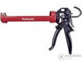 Fortum kinyomópisztoly; fém; 225 mm, 360°-ban körbeforgatható acél bölcső tubustartóval, állítható túlfolyásgátló