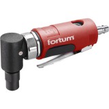 Fortum pneumatikus furatköszörű, derékszögű, 125 mm, 1/4", (6 és 3mm bef.)