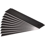 Fortum pótpenge 10 db, fekete, tripla vágóéllel; 18×100×0,7mm, SK2 acél