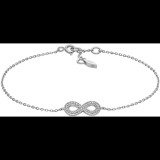 Fossil JFS00633040 női ezüst karkötő (JFS00633040)